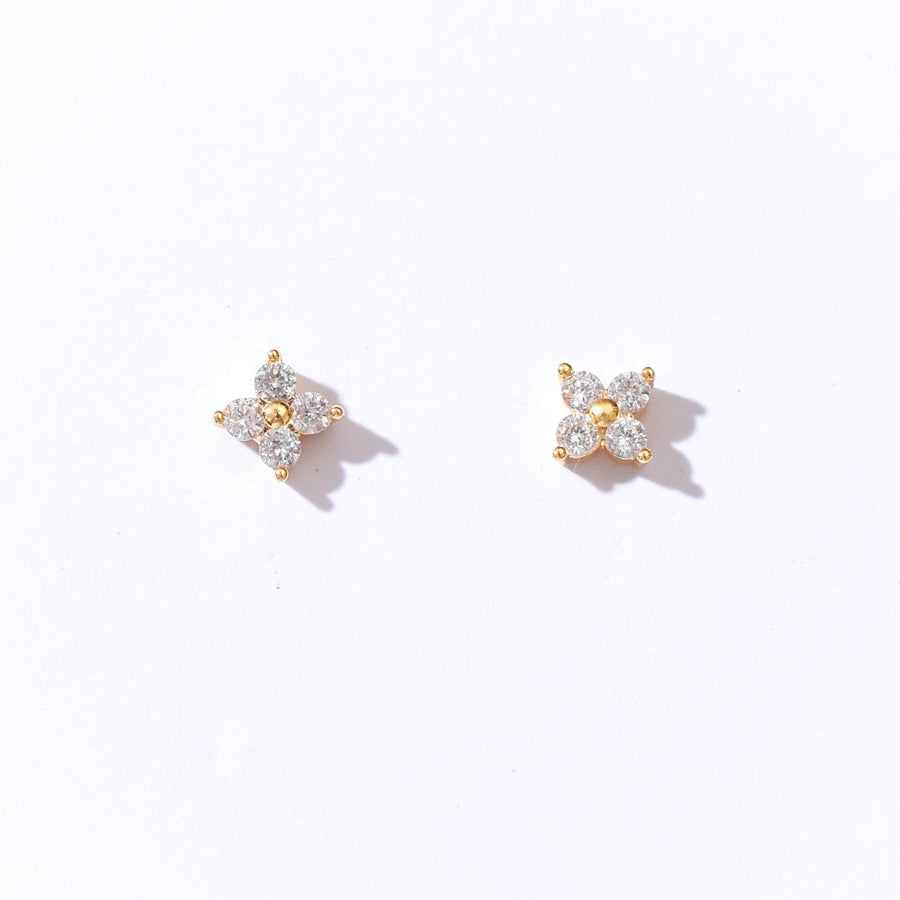 Orkid Studs | White