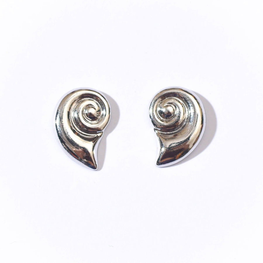 Myla Spiral Studs | Silver