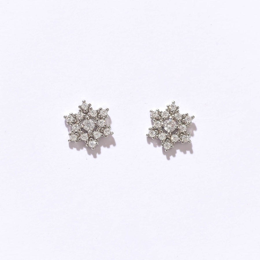 Celestine Studs | Silver