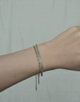 Laura Tennis Bracelet | Teal
