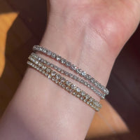 Alex Tennis Bracelet | Silver