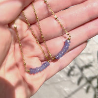 Aidra Tanzanite Necklace