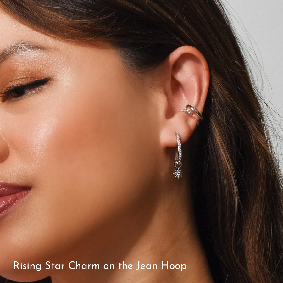 The Rising Star Charm | Silver