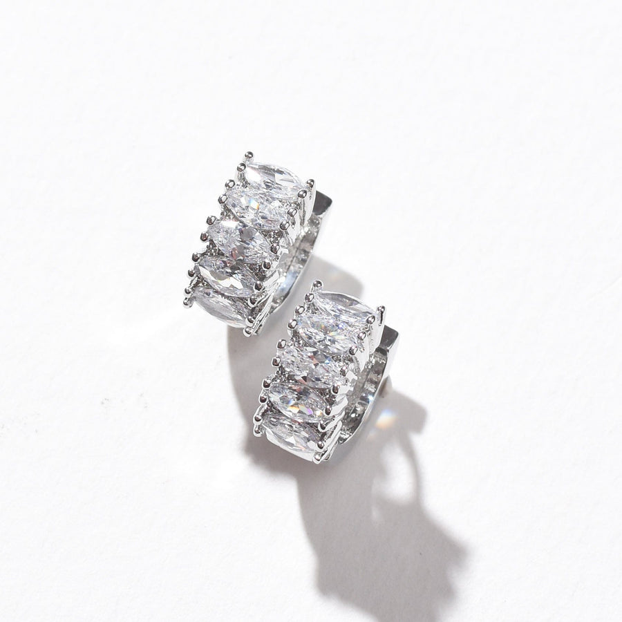 Jada Hoop | Clear Platinum
