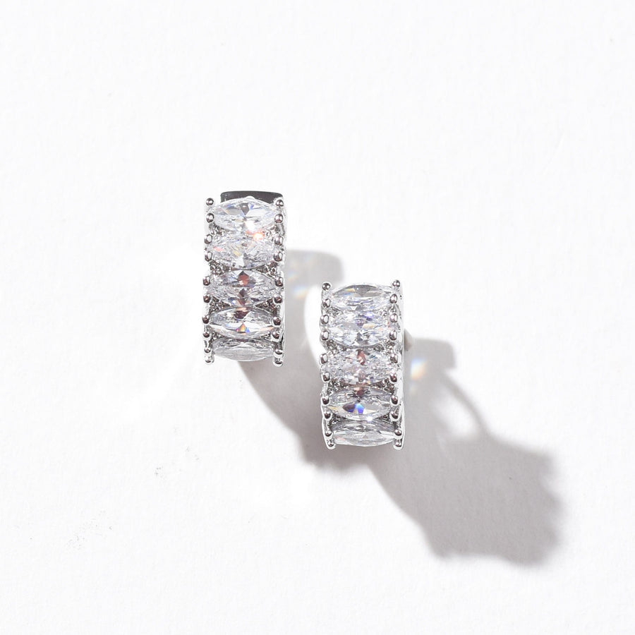Jada Hoop | Clear Platinum