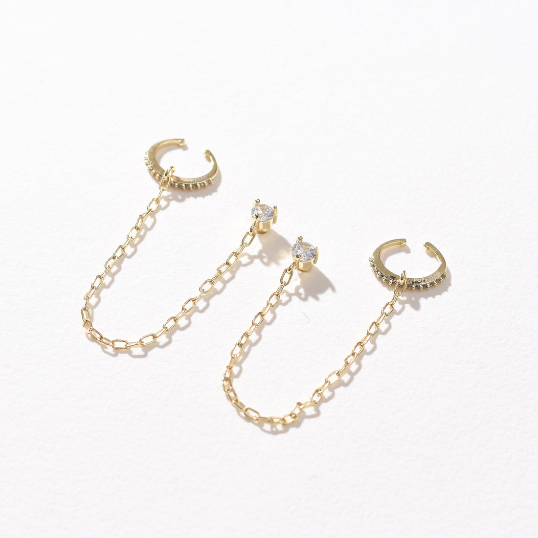 Zeta Cuff Stud | Gold