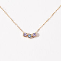 Birthstone Necklace | Gold