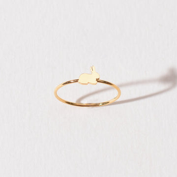 Lily Rabbit Ring