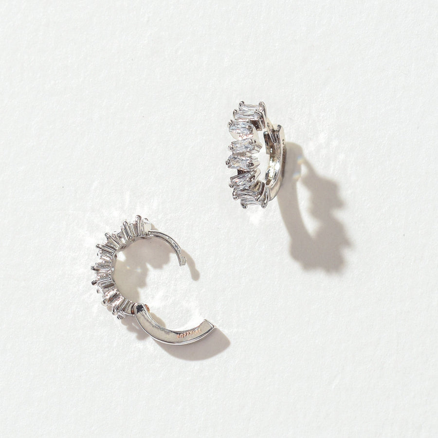 Gigi Cluster Huggies | Silver