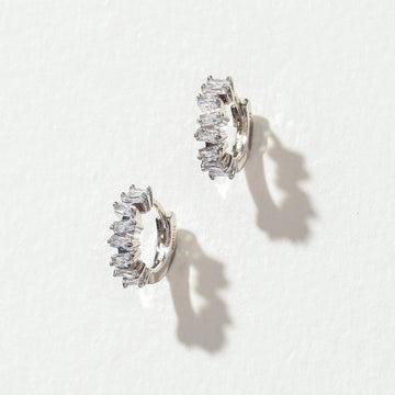 Gigi Cluster Huggies | Silver