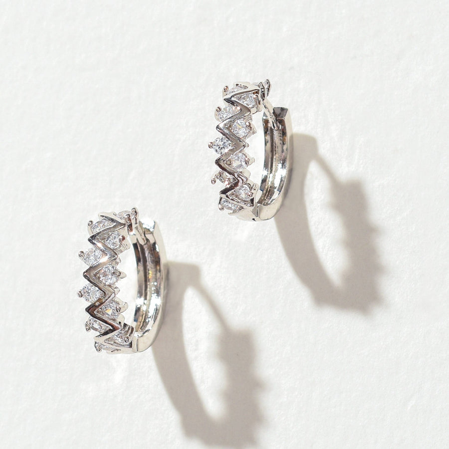 Zoe Hoops | Silver