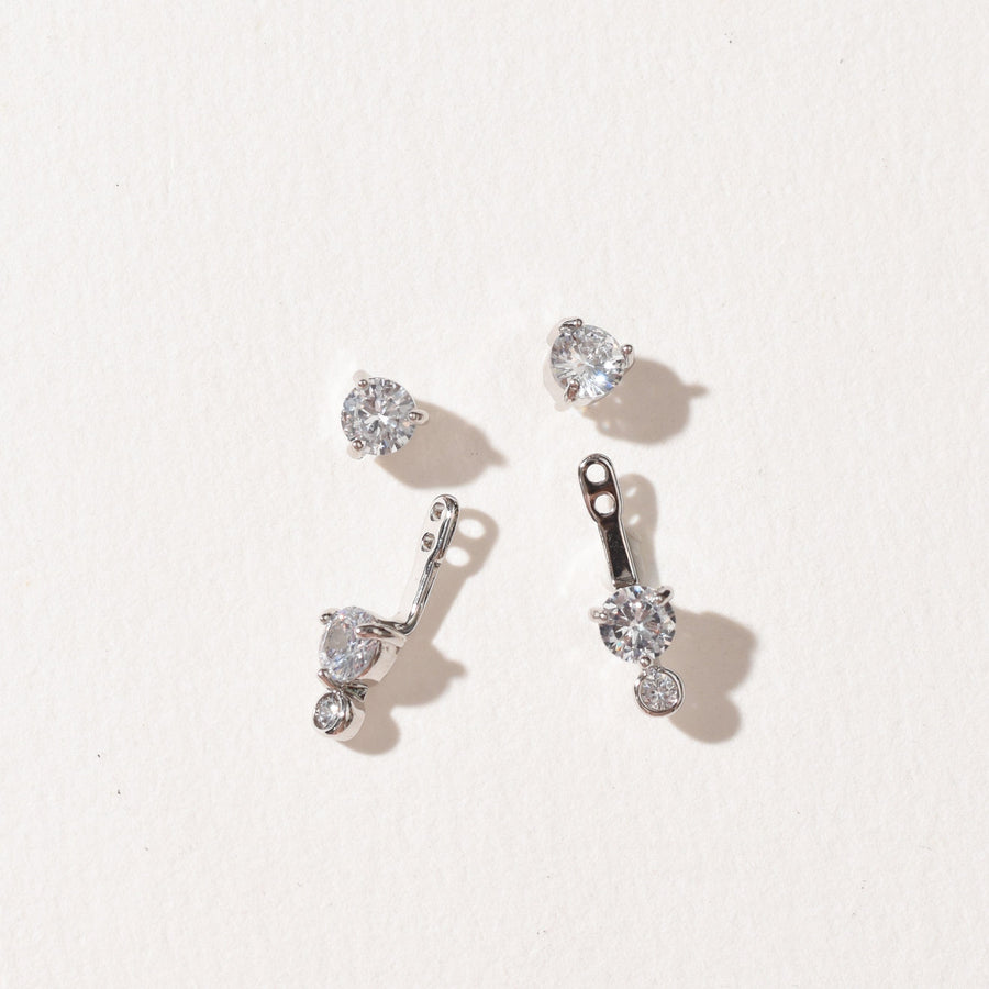 Linda Ear Jacket | Silver