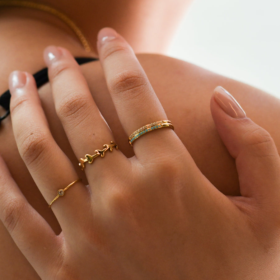 Harper Ring | Turquoise