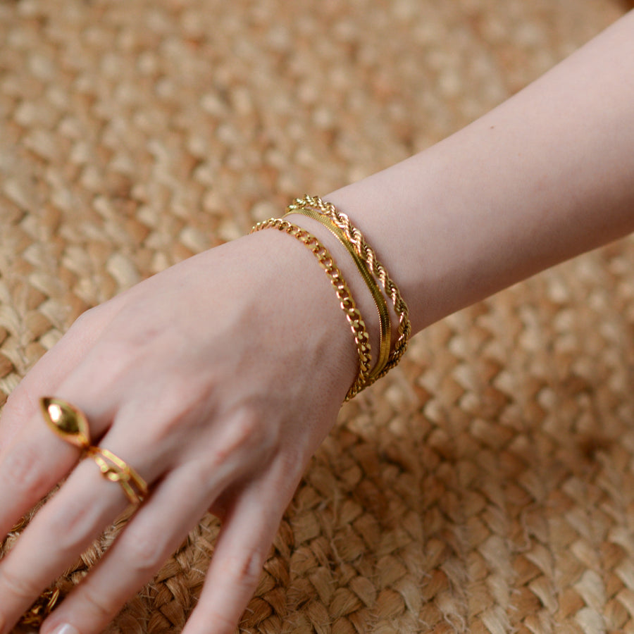 Willow Bracelet/Anklet | Gold