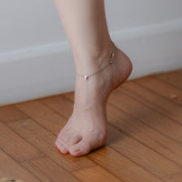 Love Letter Bracelet/Anklet | Silver