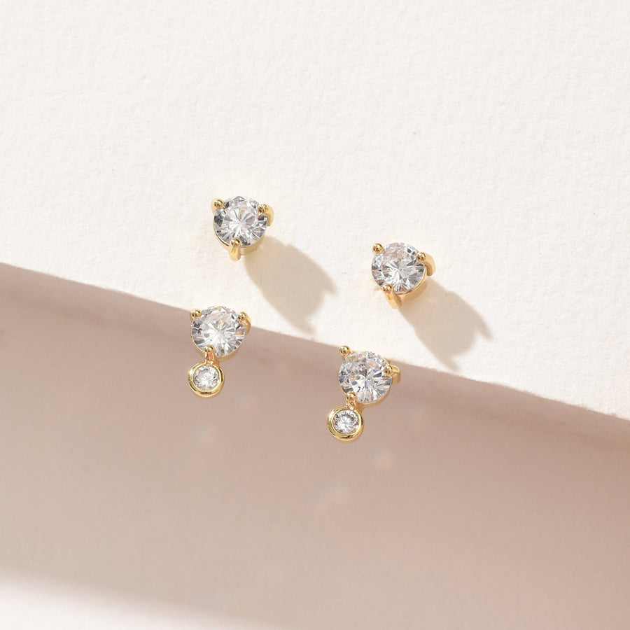 Linda Ear Jacket | Gold