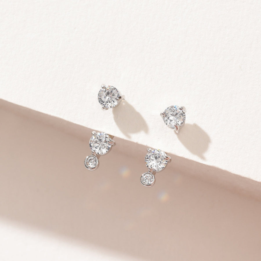 Linda Ear Jacket | Silver