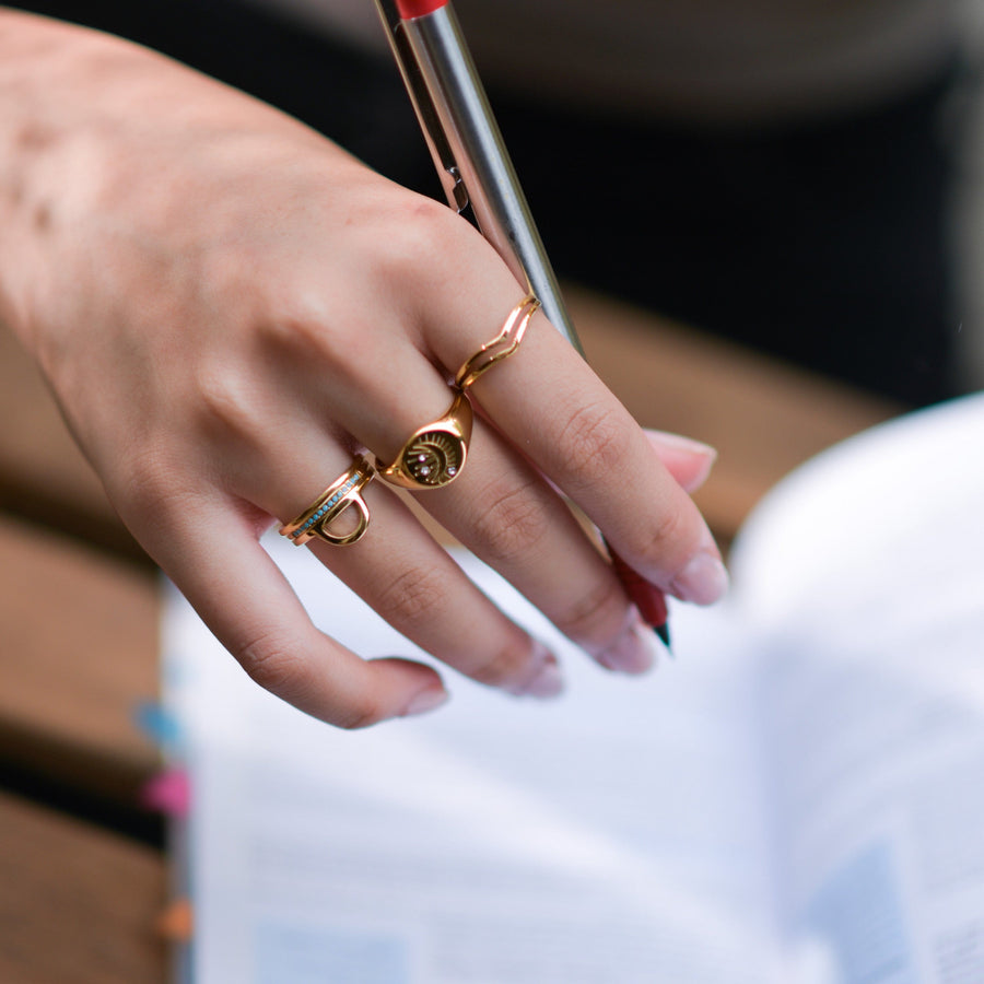 Harper Ring | Turquoise