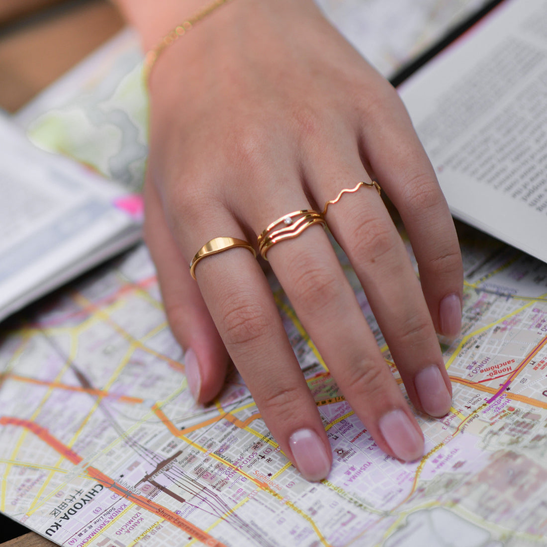 Adored Stone Ring