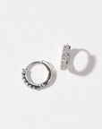Drea Mini Huggies | Silver