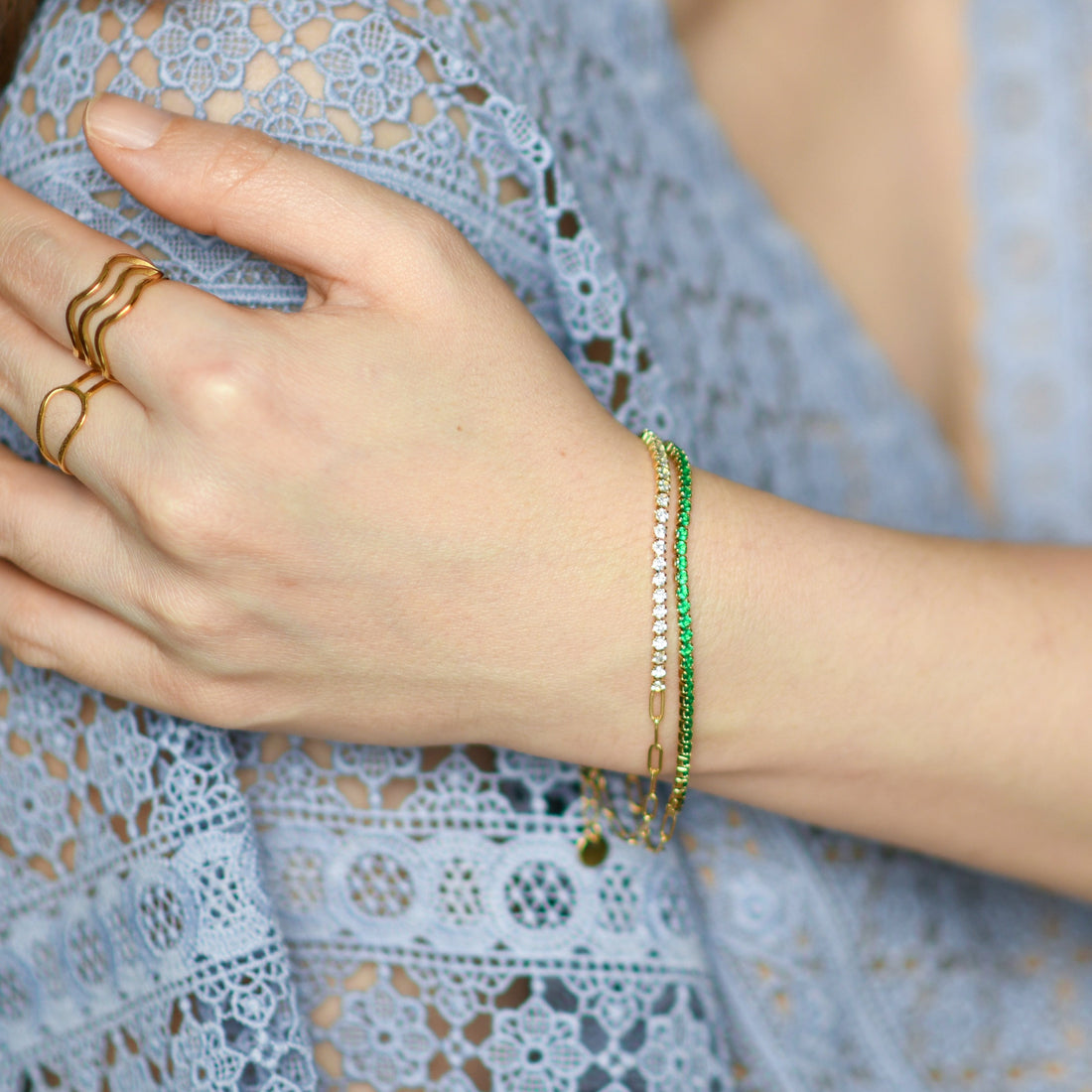 Coco Bracelet | Emerald