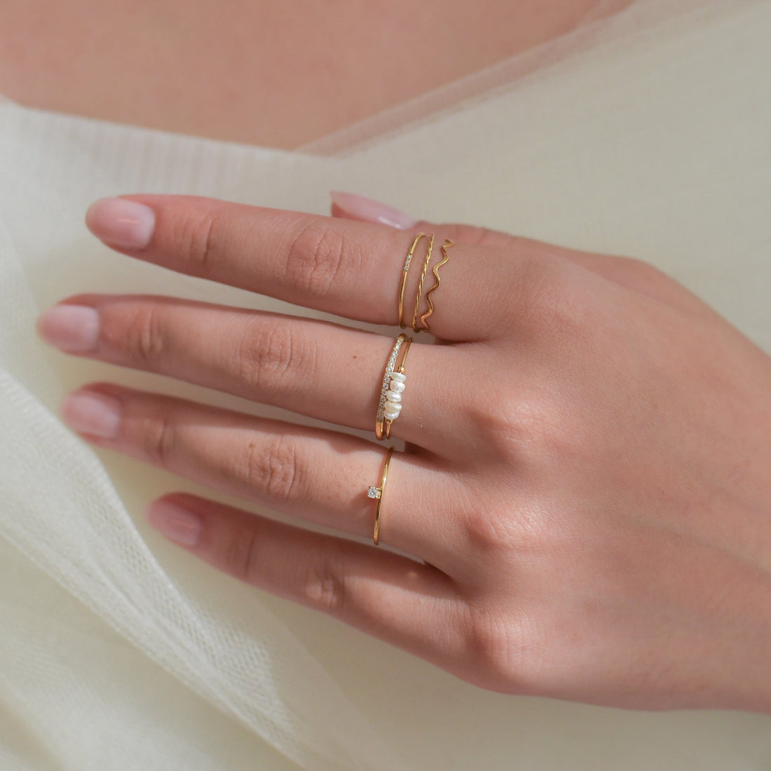 Ariel Pearl Ring
