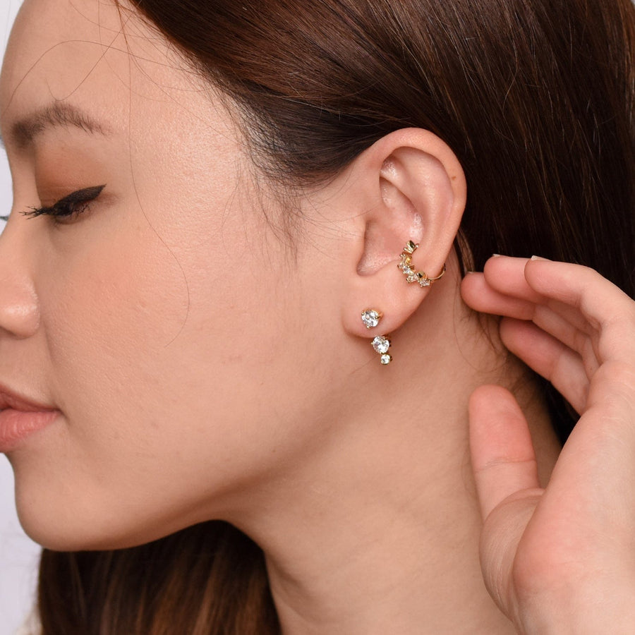 Linda Ear Jacket | Gold