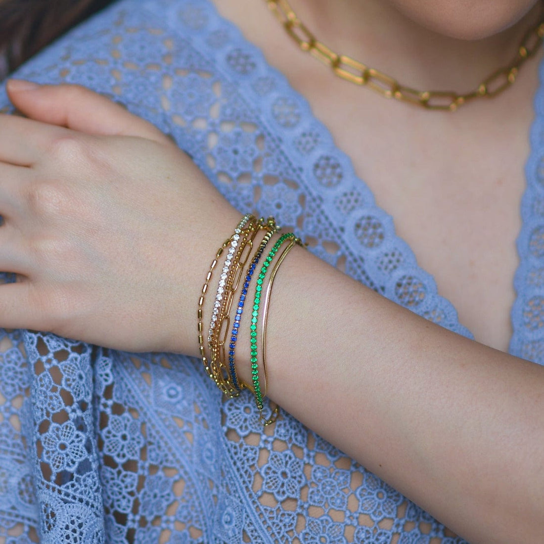 Coco Bracelet | Sapphire