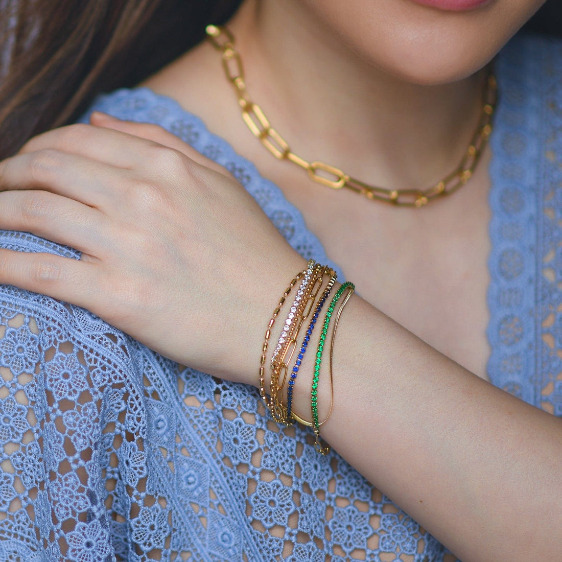 Coco Bracelet | Sapphire