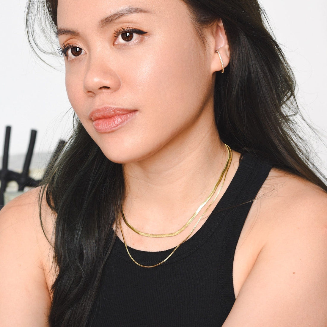 Gemma Layered Necklace | Gold