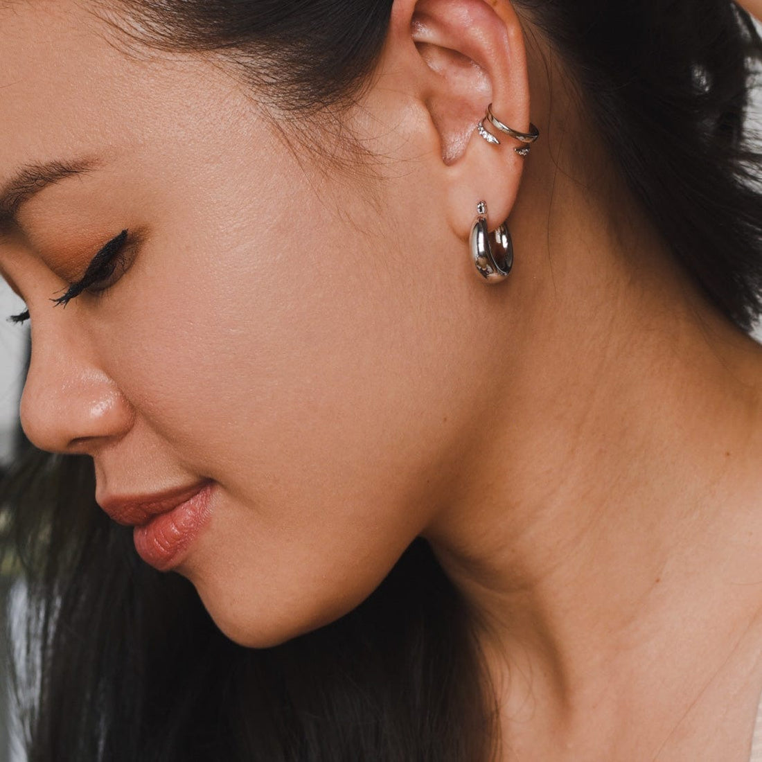 Eva Ear Cuffs | Silver