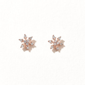 Crystal Snowflake | Rose Gold