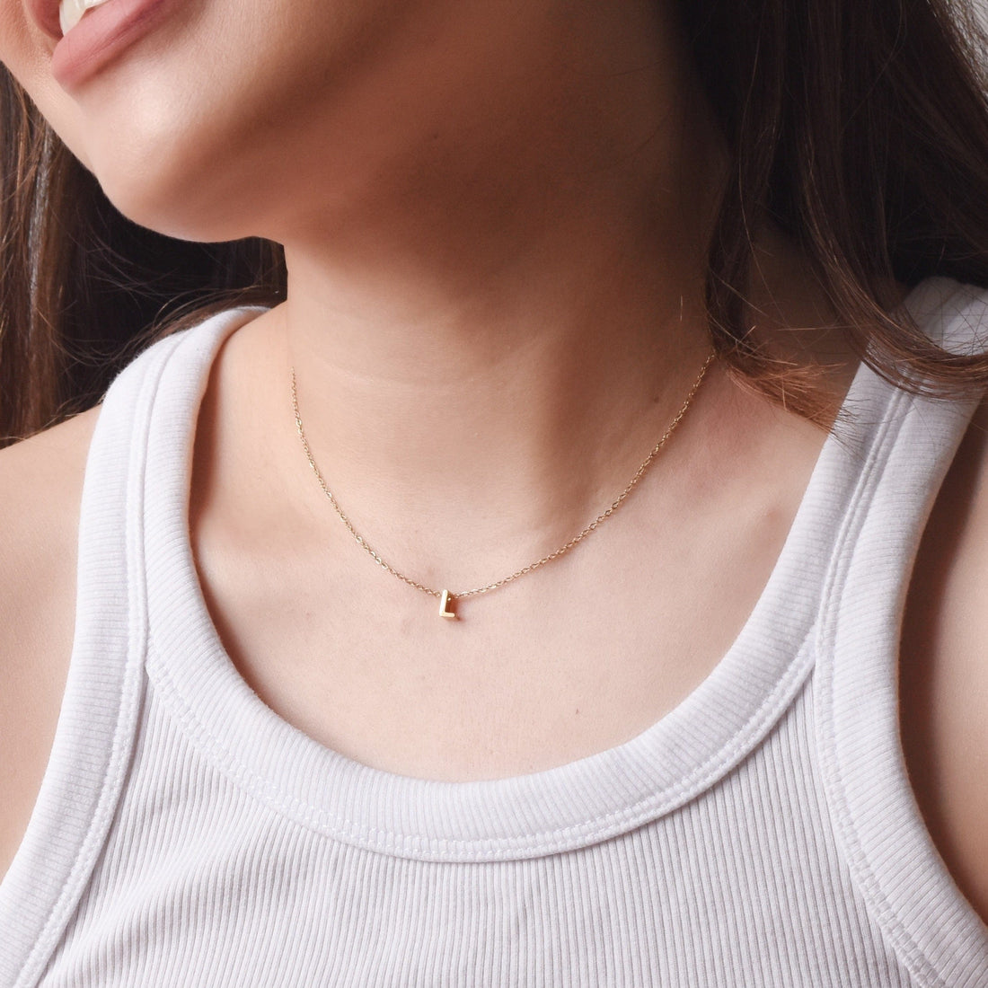 Love Letter Necklace | Gold