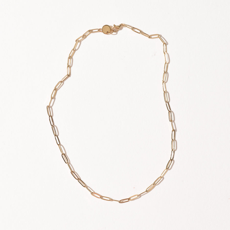 Charlene Paper Clip Necklace