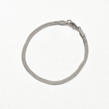 Ally 3MM Bracelet/Anklet | Silver