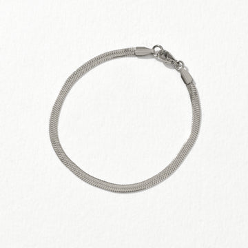 Ally 3MM Bracelet/Anklet | Silver