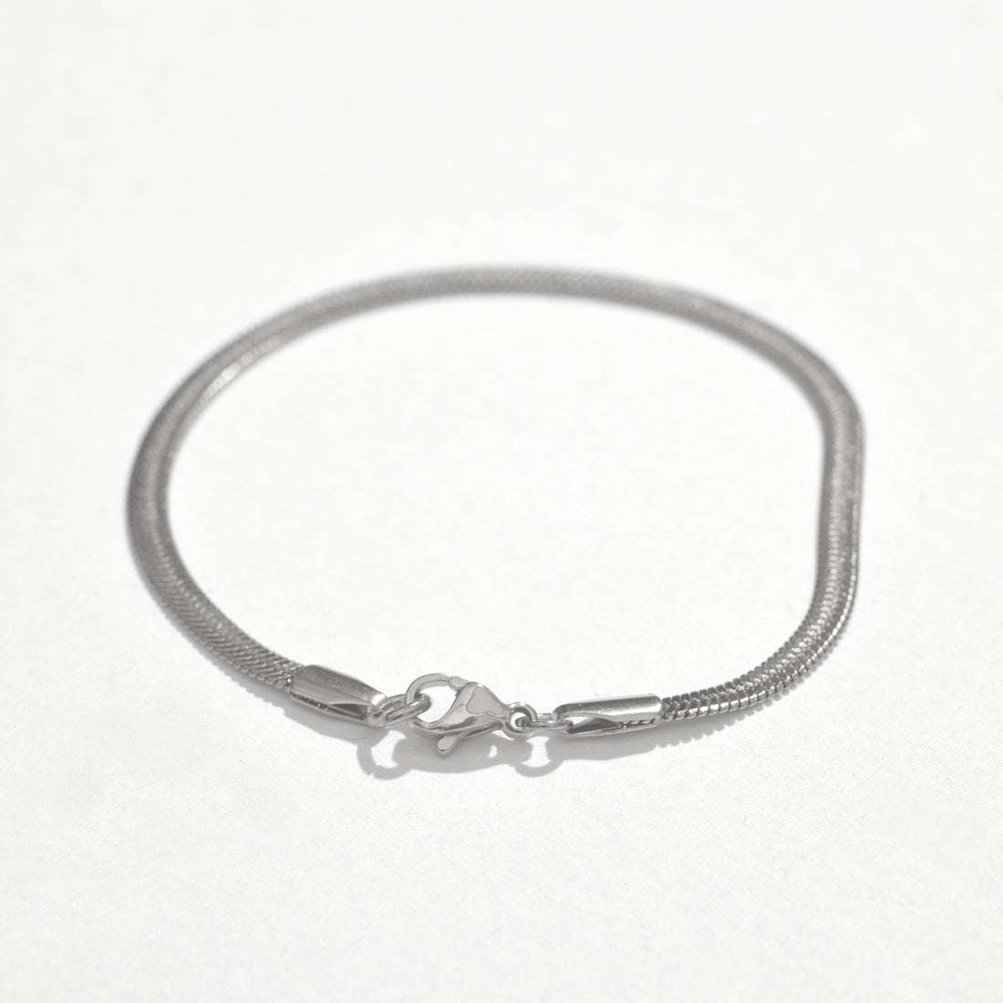 Ally 4MM Anklet | Silver