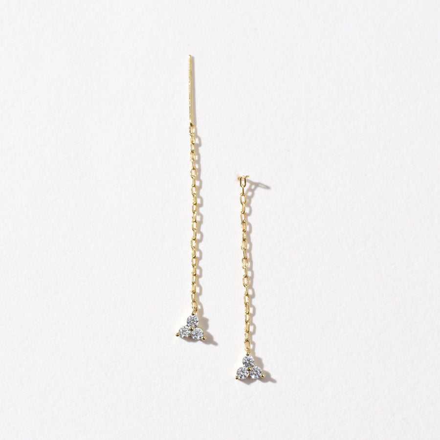 June Flower Threader | Gold