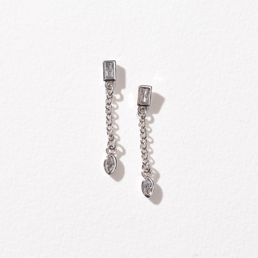 Delia Drop | Silver