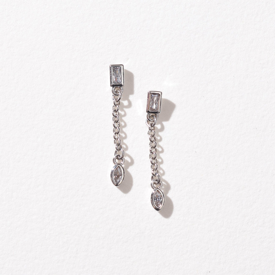 Delia Drop | Silver