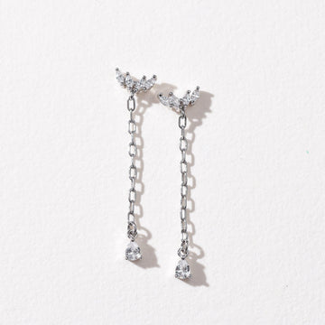 Sharlene Drop | Silver