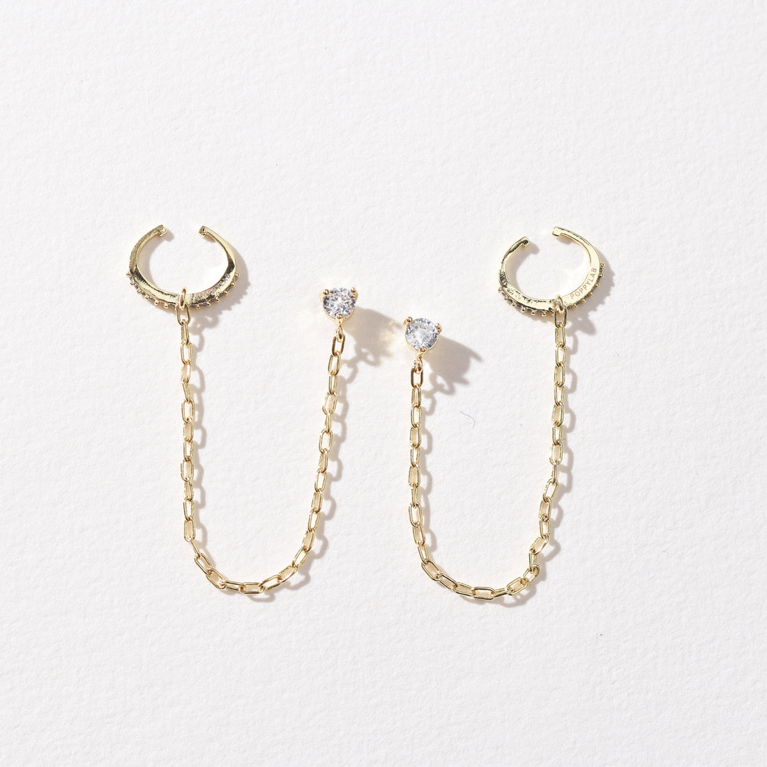 Zeta Cuff Stud | Gold