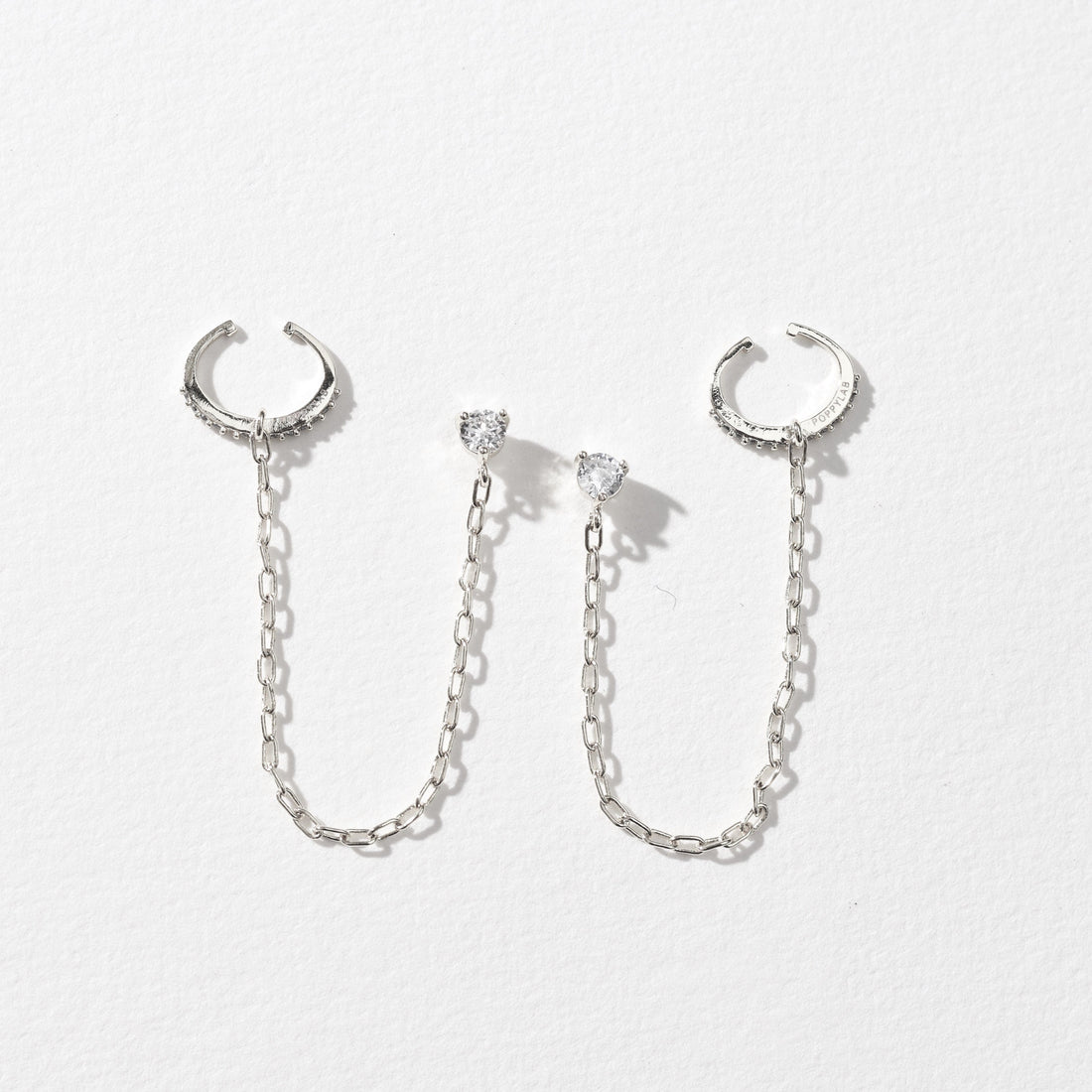 Zeta Cuff Stud | Silver