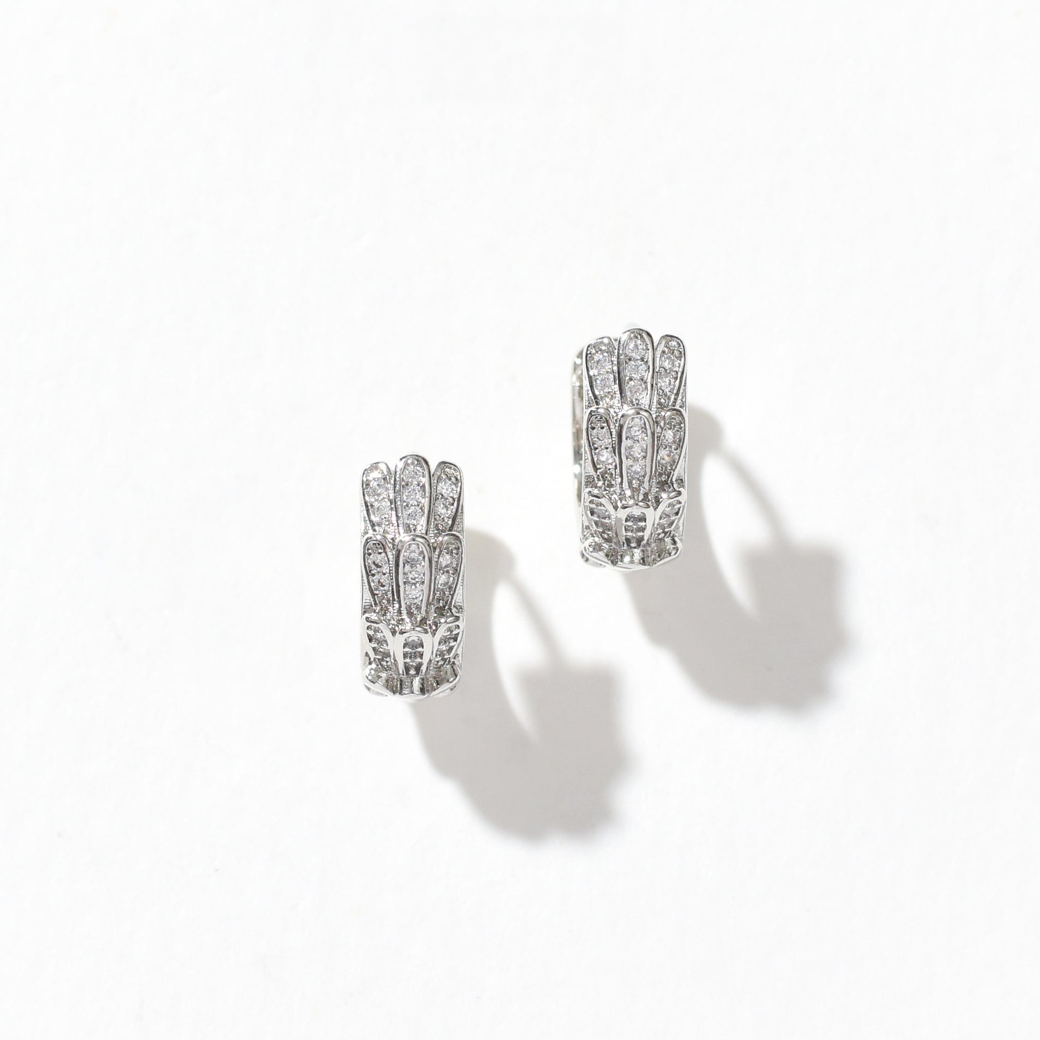 Irene Hoops Silver poppylab