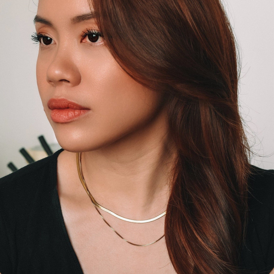 Gemma Layered Necklace | Gold