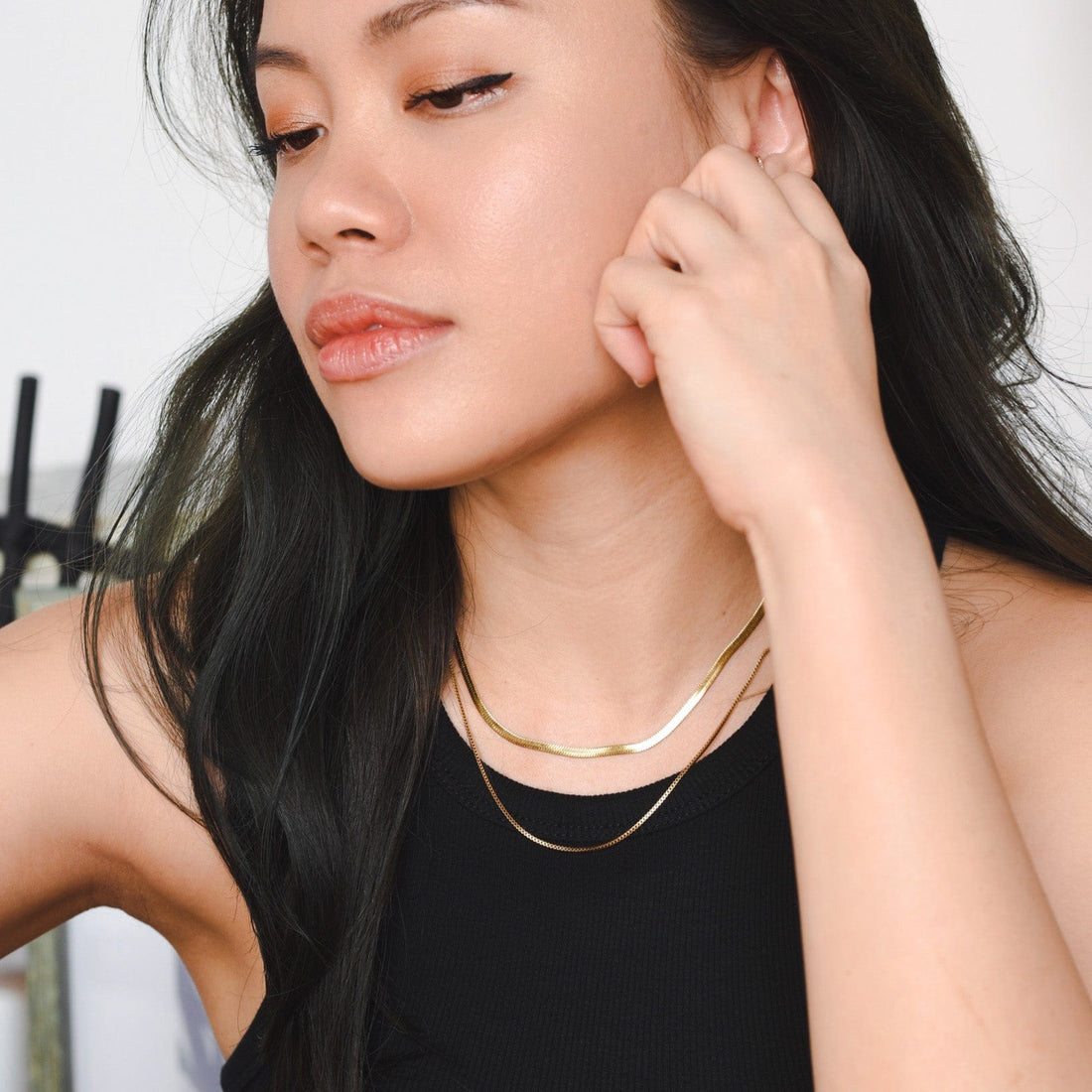 Gemma Layered Necklace | Gold