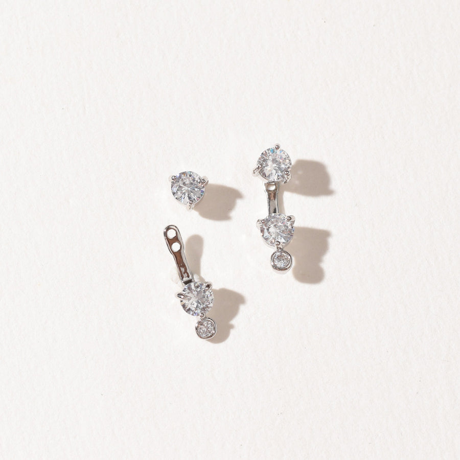 Linda Ear Jacket | Silver