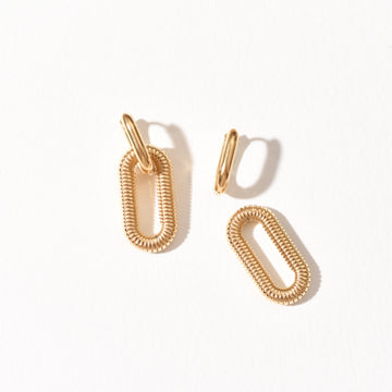 Claudia 2-in-1 Dangle | Gold SST