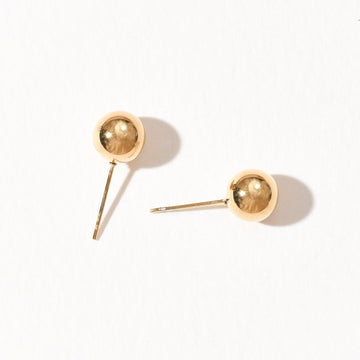 Edie Ball Stud | Gold SST